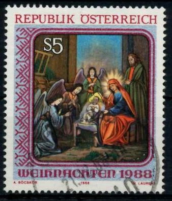Österreich 1988 Nr 1943 zentrisch gestempelt X751426
