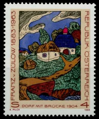 Österreich 1988 Nr 1912 postfrisch SBCC312