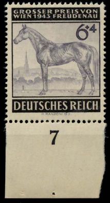 3. REICH 1943 Nr 857 postfrisch URA X75CBAA