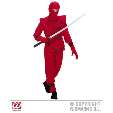 Roter Ninja Kinderkostüm