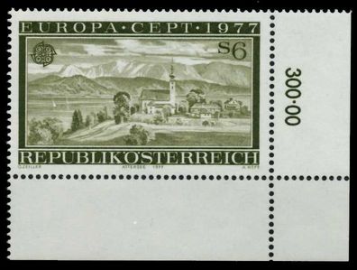 Österreich 1977 Nr 1553 postfrisch ECKE-ORE X80970E