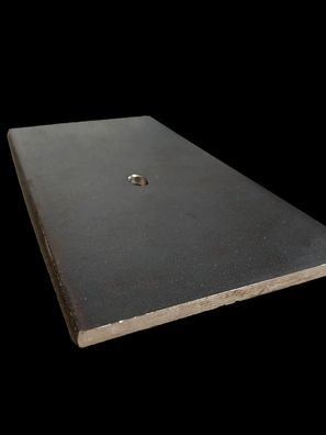 Stahlplatte Ankerplatte gebohrt Fußplatte Kopfplatte Zuschnitte Stahl Rechteckig