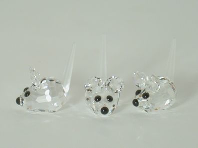 Swarovski Feldmaeuse 3er Set Field mice 181513 AP 2005