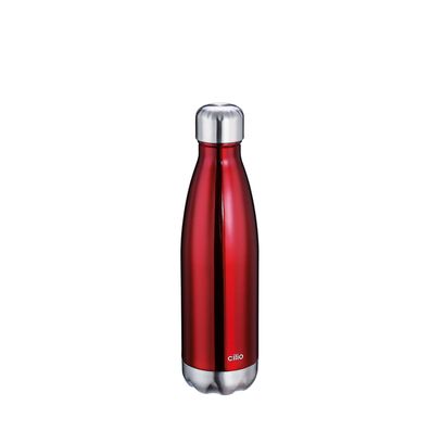 Cilio Isolierflasche Elegante rot, 500 ml 543421