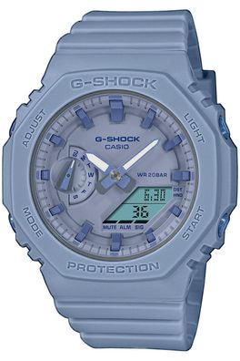 Casio G-Shock Classic Ana-Digi Damenuhr Hellblau GMA-S2100BA-2A2ER