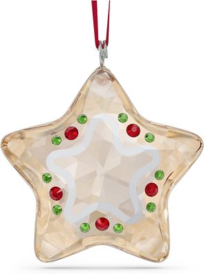 Swarovski Holiday Cheers Lebkuchenstern Ornament Holiday Cheers Gingerbread Star ...