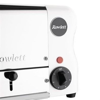 Rowlett Esprit 2 Slot Toaster | weiß | Edelstahl | mit Sandwichkäfig