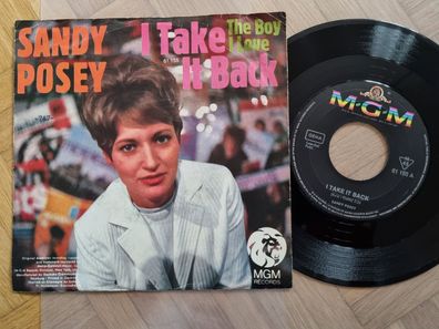 Sandy Posey - I take it back 7'' Vinyl Germany