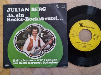 Julian Berg - Ja, ein Bocks-Bocksbeutel 7'' Vinyl Germany