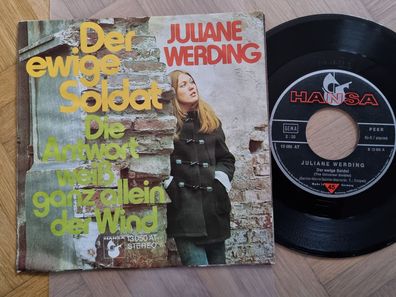 Juliane Werding - Der ewige Soldat 7'' Vinyl Germany