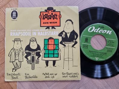 Helmut Qualtinger/ Kurt Werner - Rhapsodie in Halbstark 7'' Vinyl EP Germany