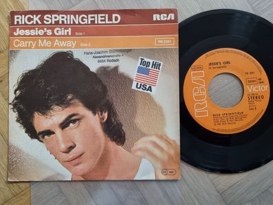 Rick Springfield - Jessie's girl 7'' Vinyl Germany