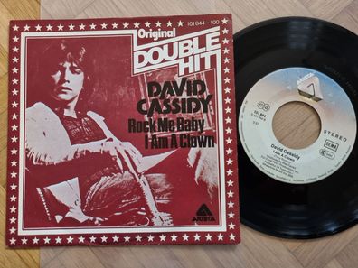 David Cassidy - Rock me baby / I am a clown 7'' Vinyl Germany