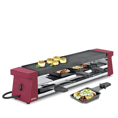 Spring Raclette4 Rot mit Alugrillplatte EU 3039003001