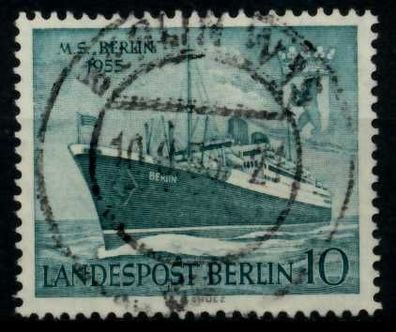 BERLIN 1955 Nr 126 zentrisch gestempelt X784D0A