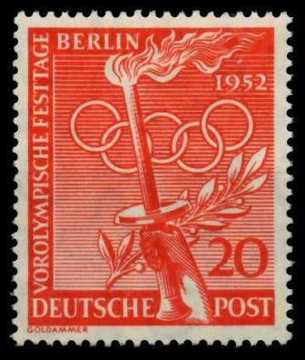 BERLIN 1952 Nr 90 postfrisch X79D7FE