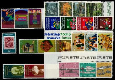 Liechtenstein Nr 741-763 postfrisch Jahrgang S544F4A