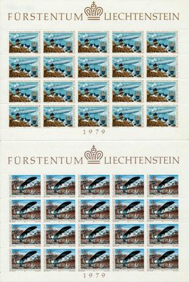 Liechtenstein BLOCK Kleinbogen Nr 723-724 postfrisch KL S54532A