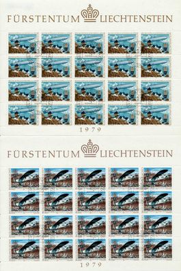 Liechtenstein BLOCK Kleinbogen Nr 723-724 ESST S54532E
