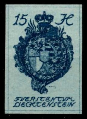 Liechtenstein 1920 Nr 19 postfrisch X7A6F52