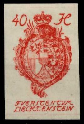 Liechtenstein 1920 Nr 23 postfrisch X7A6F6A