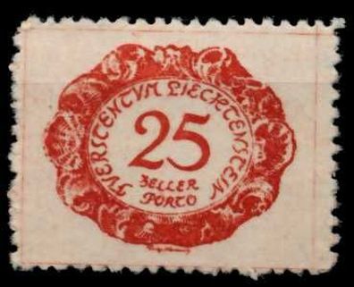 Liechtenstein Portomarken 1920 Nr 5 postfrisch X7A6F92