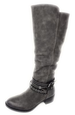 Marco Tozzi Stiefel Grau