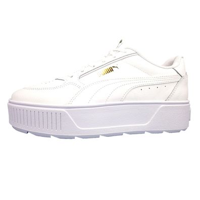 Puma Karmen Rebelle Damenschuhe Schnürschuhe Sneaker Weiß Freizeit