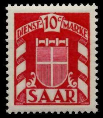 SAAR Dienstmarken Nr 33 postfrisch X7C7906