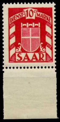 SAAR Dienstmarken Nr 33 postfrisch X7C7996