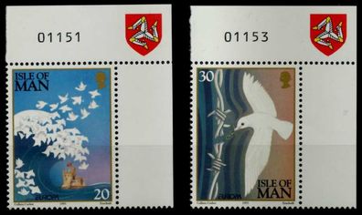 ISLE OF MAN Nr 627-628 postfrisch ECKE-ORE X7C7B0A