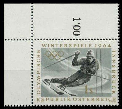 Österreich 1963 Nr 1136 postfrisch ECKE-OLI X7CDDB2