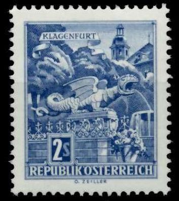 Österreich DS Bauwerke Nr 1256 postfrisch S57FA62