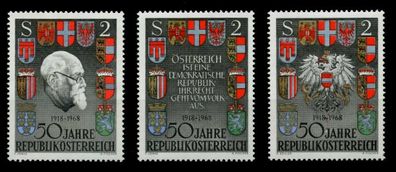 Österreich 1968 Nr 1273-1275 postfrisch S57FA56