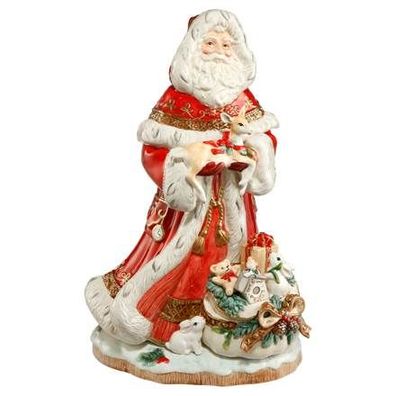 Goebel Fitz and Floyd Fitz & Floyd Christmas Collection Santa mit Geschenkesack ...