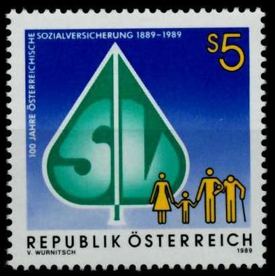 Österreich 1989 Nr 1965 postfrisch S597D6A
