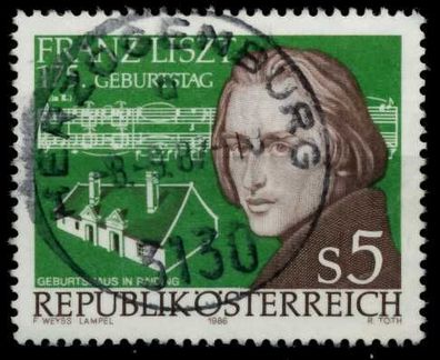 Österreich 1986 Nr 1866 zentrisch gestempelt X7EAD4A