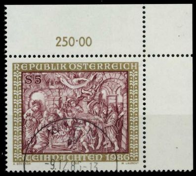 Österreich 1986 Nr 1870 zentrisch gestempelt ECKE-ORE X7EAD76