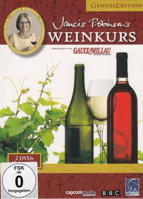 Jancis Robinson´s Weinkurs - Die Welt des Weines in 10 Teilen (DVD] Neuware