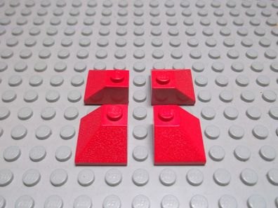 Lego 4 Aussenecken 2x2 Rot 45 Grad Nummer 3045