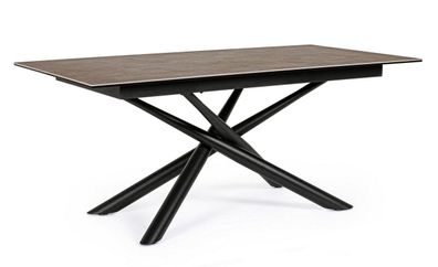 Tisch Seyfert 180 x 76 x 90 cm Stahl und Keramik