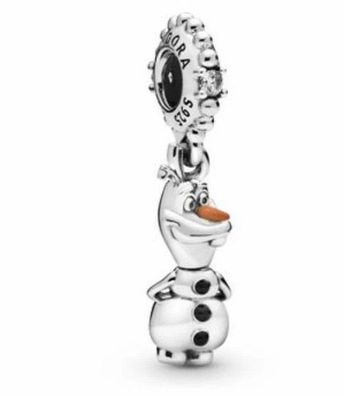 Pandora Disney Eiskönigin Olaf Charm-Anhänger 925 Sterling-Silber