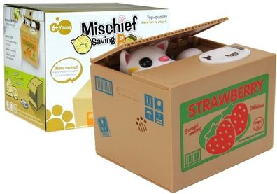 Mischief Saving Box Cute Kitty Spardose Piggybank