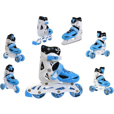 Inlineskates - Skating - Rollschuhe - Größe 26-29 - Blau