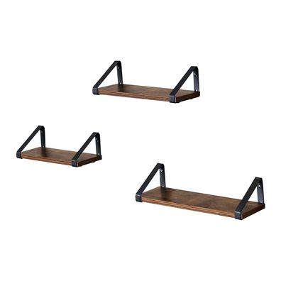 Wandregal im Industrial Design - Schweberegal - 3er Set