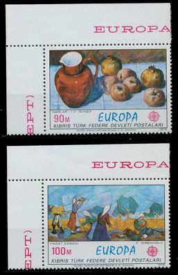 Türkisch-zypern 1975 Nr 23-24 postfrisch ECKE-OLI X55CCA2