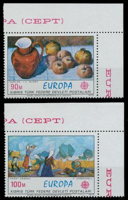 Türkisch-zypern 1975 Nr 23-24 postfrisch ECKE-ORE X55CC72