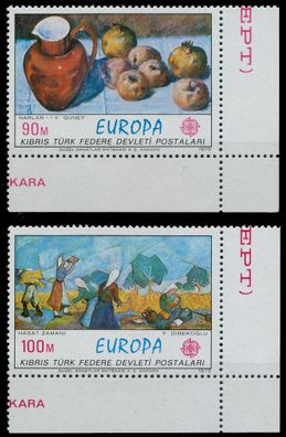 Türkisch-zypern 1975 Nr 23-24 postfrisch ECKE-URE X55CC86