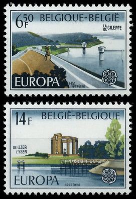 Belgien 1977 Nr 1905-1906 postfrisch S17722A