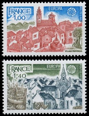 Frankreich 1977 Nr 2024-2025 postfrisch S1772D6